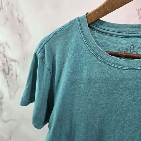 Prana T Shirt Mens Small Short Sleeve Pocket Organic Cotton Pocket Crew - Picture 2 of 11